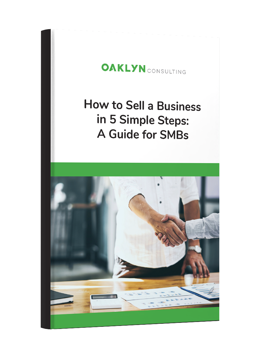 Oaklyn Consulting - How to Sell a Business in 5 Simple Steps BOOK COVER_010924